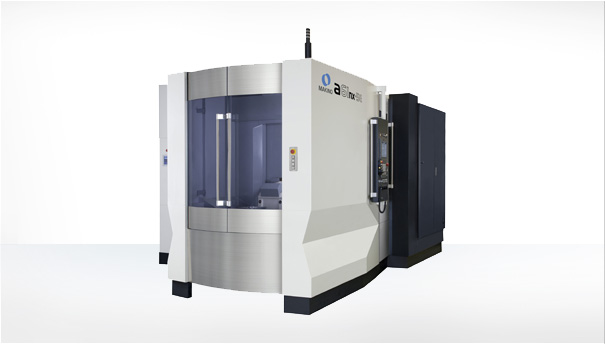 5-axis, horizontal machining center, aerospace part, production