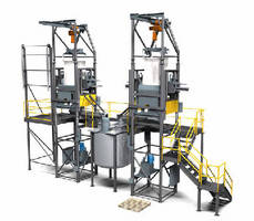 bulk bag unloader, closed process, system